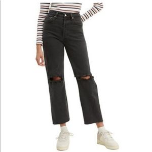 Levi's Ribcage Straight High Rise Jeans